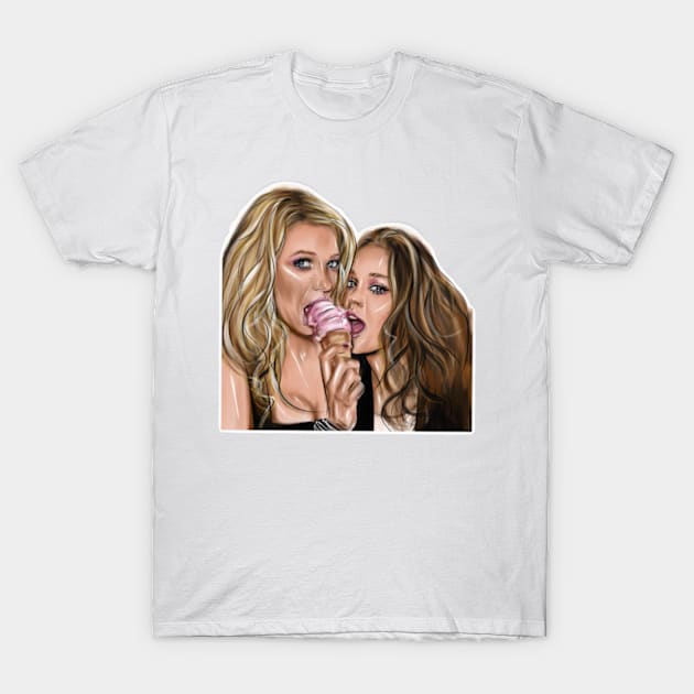 Gossip Girl T-Shirt by Svetlana Pelin